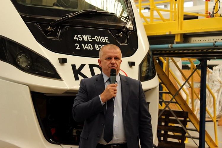 Tutaj powstają nowe pociągi dla Kolei Dolnośląskich [ZDJĘCIA, WIDEO], Bartosz Senderek